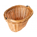 Prútený košík na bicykel HT-198 – prírodný